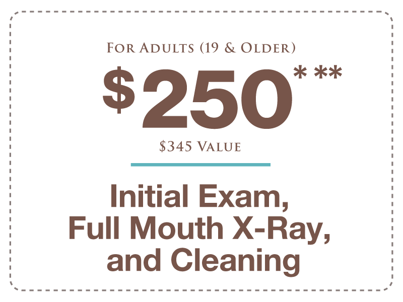 $250 Dental Exam Renton